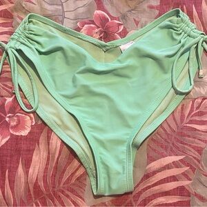 Woman’s Neon Green Bikini Bottoms